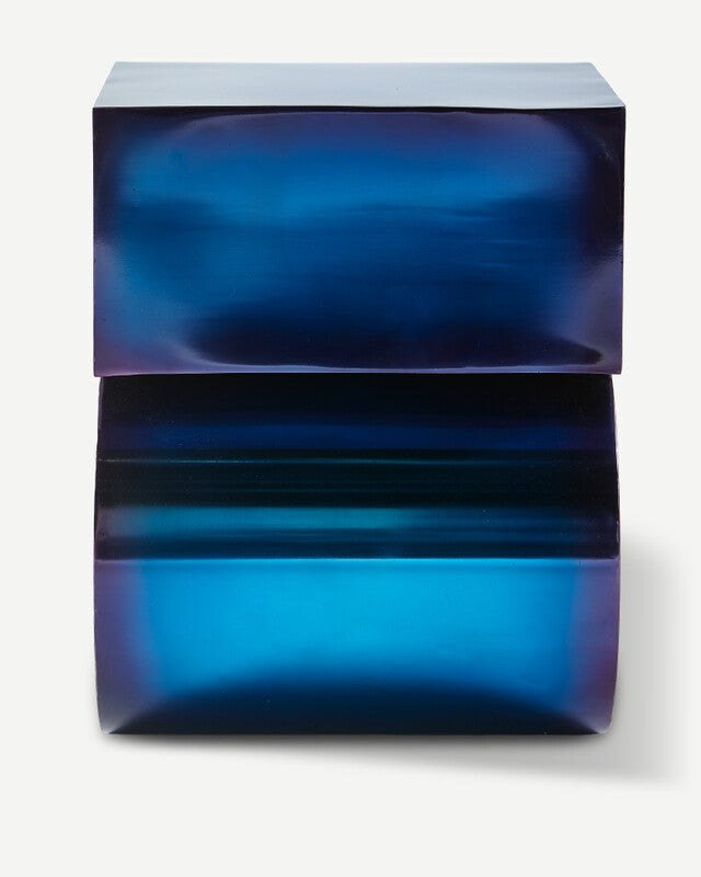 Kombo Side Table - Dark blue