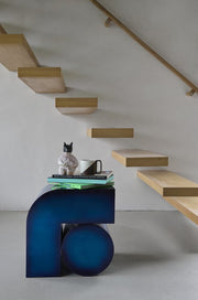 Kombo Side Table - Dark blue