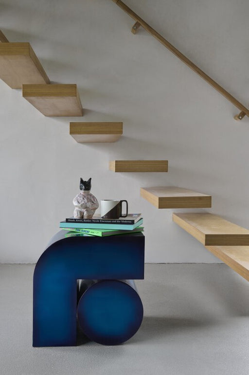 Kombo Side Table - Dark blue