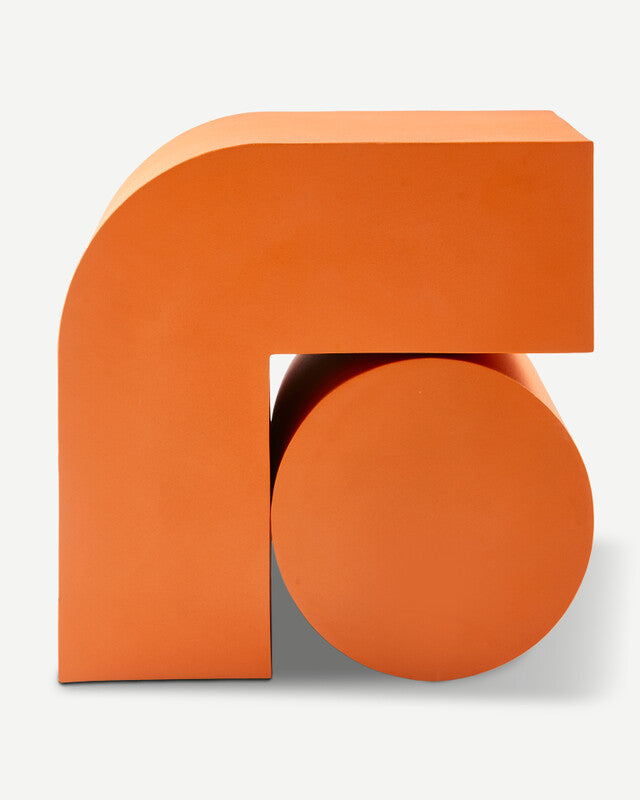 Kombo Side Table - Orange