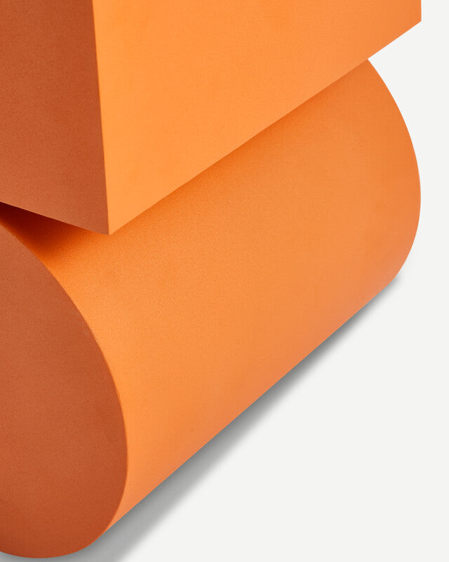 Kombo Side Table - Orange