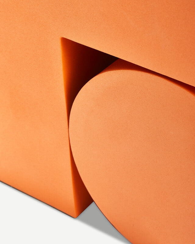 Kombo Side Table - Orange