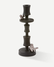 Climbing Pole Candle Holder - M - Black