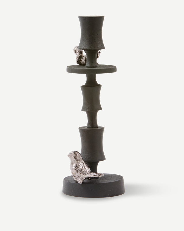 Climbing Pole Candle Holder - M - Black