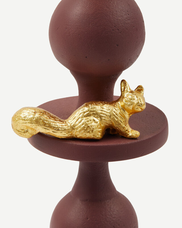 Climbing Pole Candle Holder - L - Dark purple