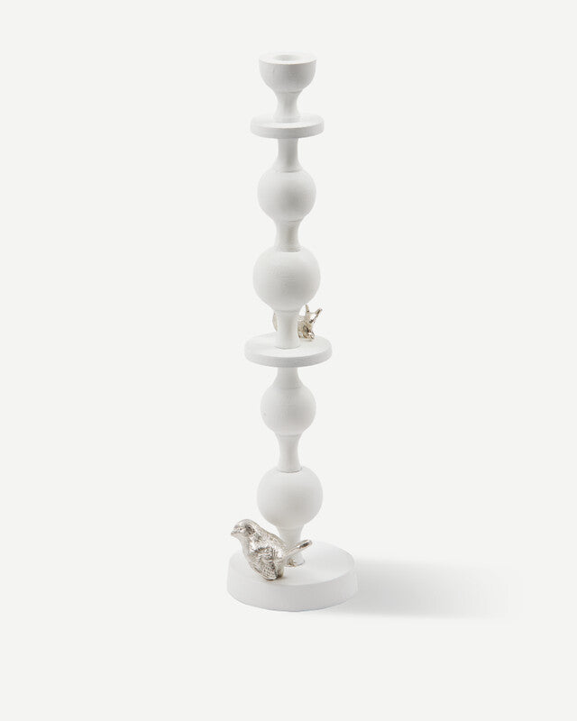 Climbing Pole Candle Holder - XL - White