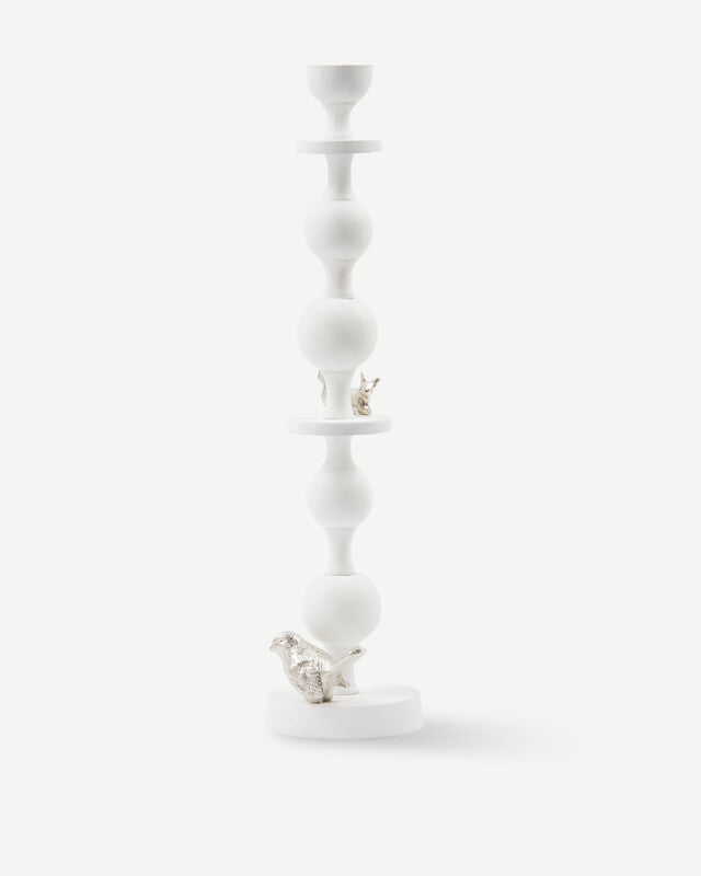 Climbing Pole Candle Holder - XL - White