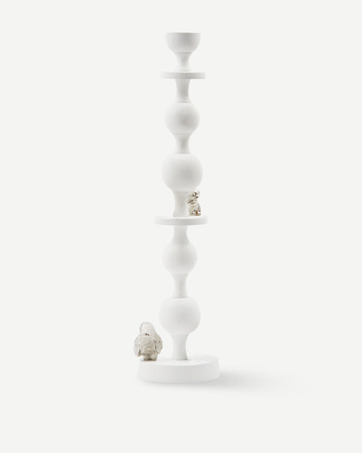 Climbing Pole Candle Holder - XL - White