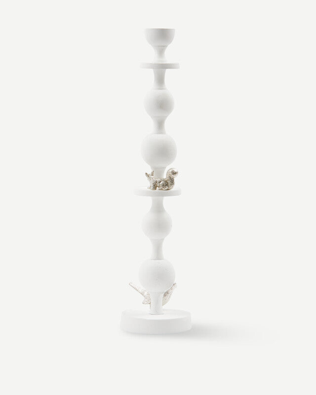 Climbing Pole Candle Holder - XL - White