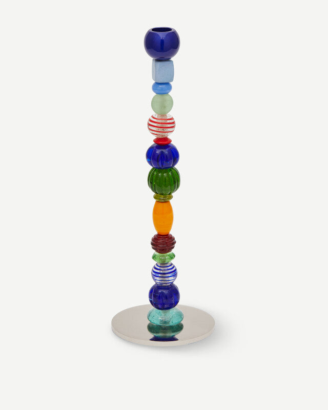 Beads Candle Holder - S - Multi-colour