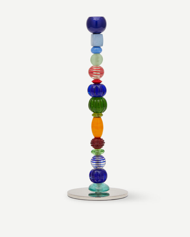 Beads Candle Holder - S - Multi-colour