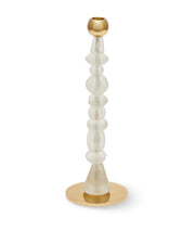 Beads Candle Holder - S - White