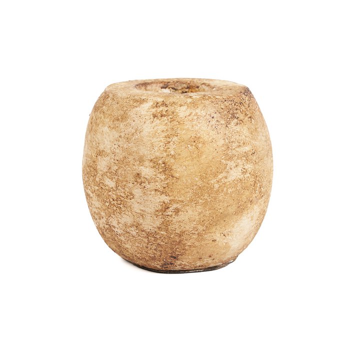 The Cavestone Candle Holder - Cream