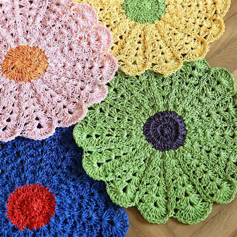 Green Daisy Placemat