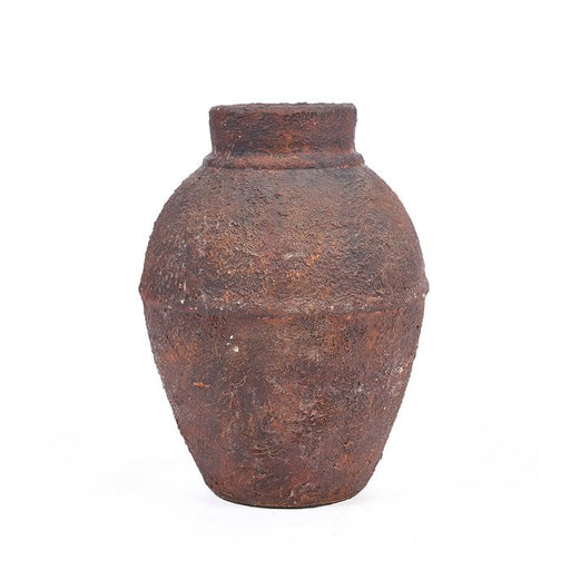 The Amphora Rustica Vase - Burgundy - M