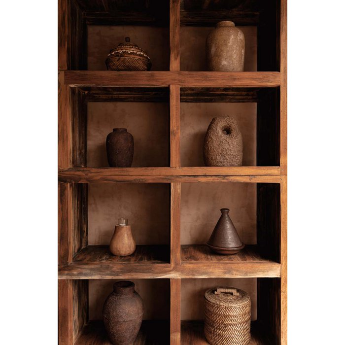 The Terra Totem Candle Holder - Brown