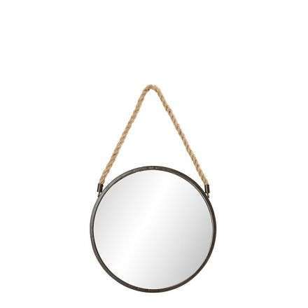 Iron Mirror With Rope