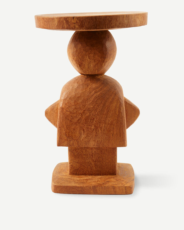 Figure Side Table - Cognac