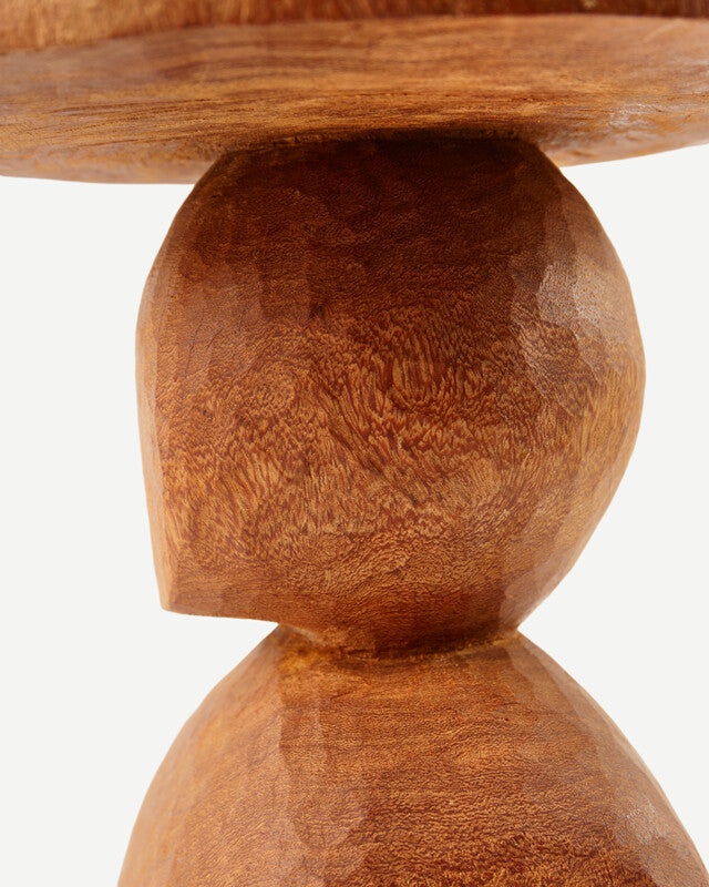 Figure Side Table - Cognac