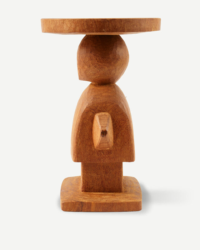 Figure Side Table - Cognac
