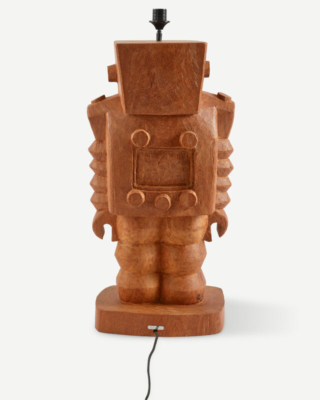 Robot Lamp Base - Cognac