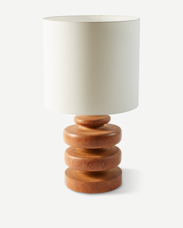 Gouda Lamp Base Low - Cognac