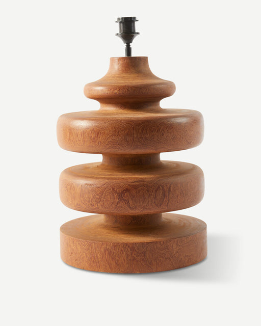 Gouda Lamp Base Low - Cognac