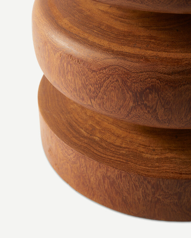 Gouda Lamp Base Low - Cognac