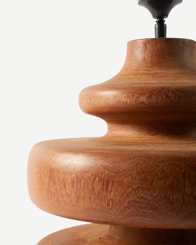 Gouda Lamp Base Low - Cognac