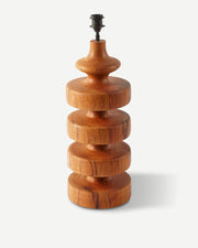 Gouda Lamp Base Mid - Cognac