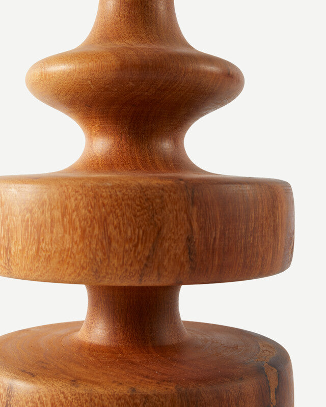Gouda Lamp Base Mid - Cognac