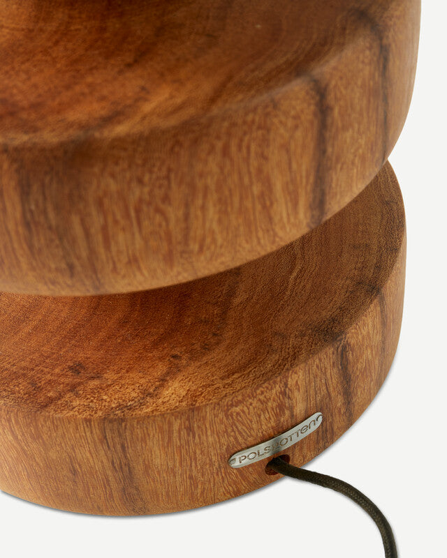 Gouda Lamp Base Mid - Cognac
