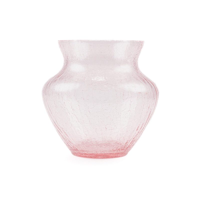 Frosty Dahlia Vase Rosa