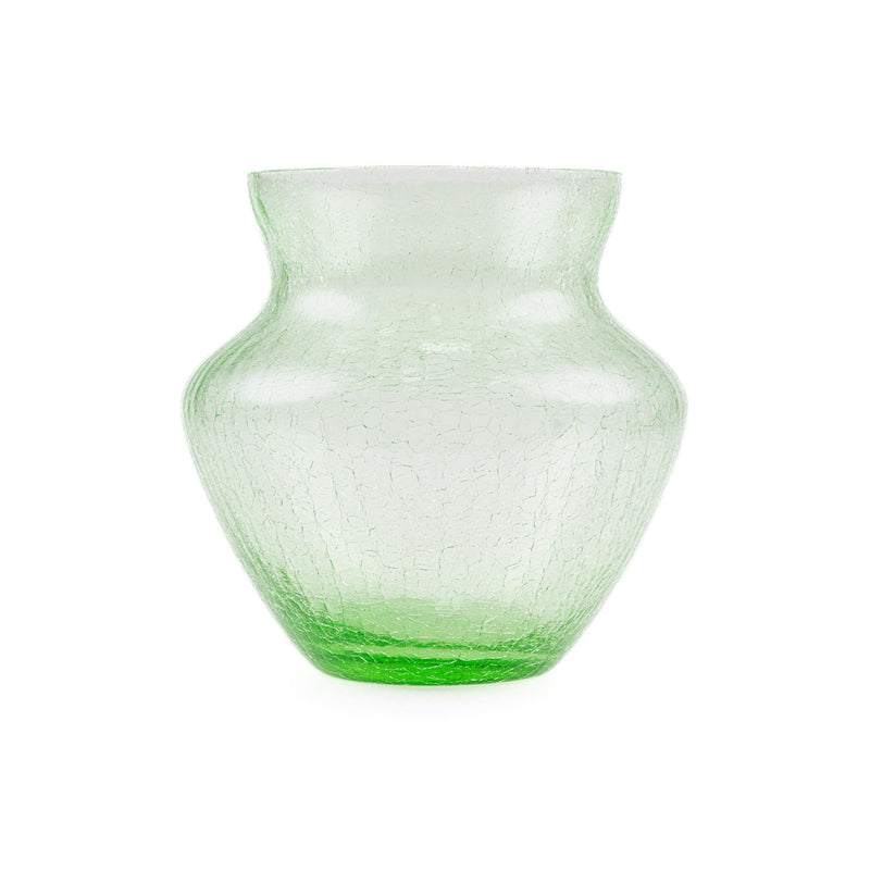 Frosty Dahlia Vase Light green