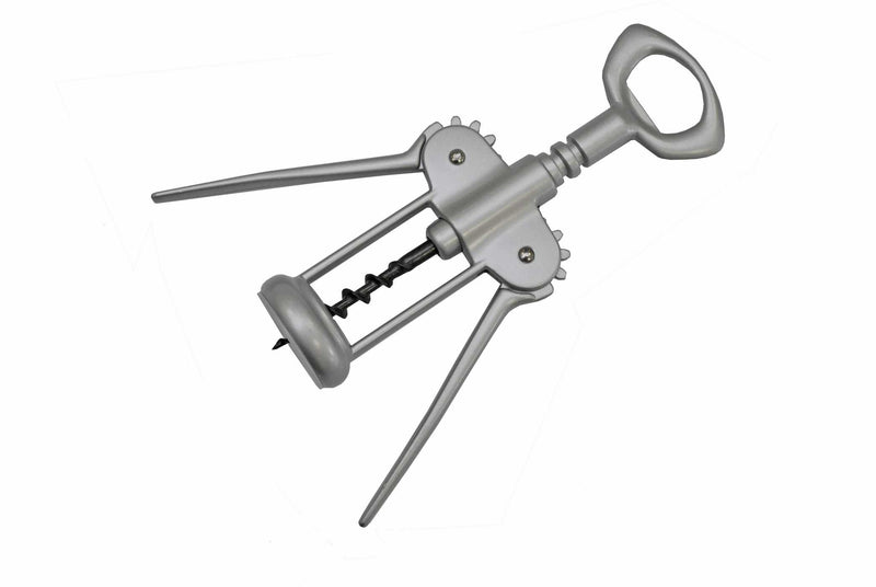 Winged corkscrew satin finish