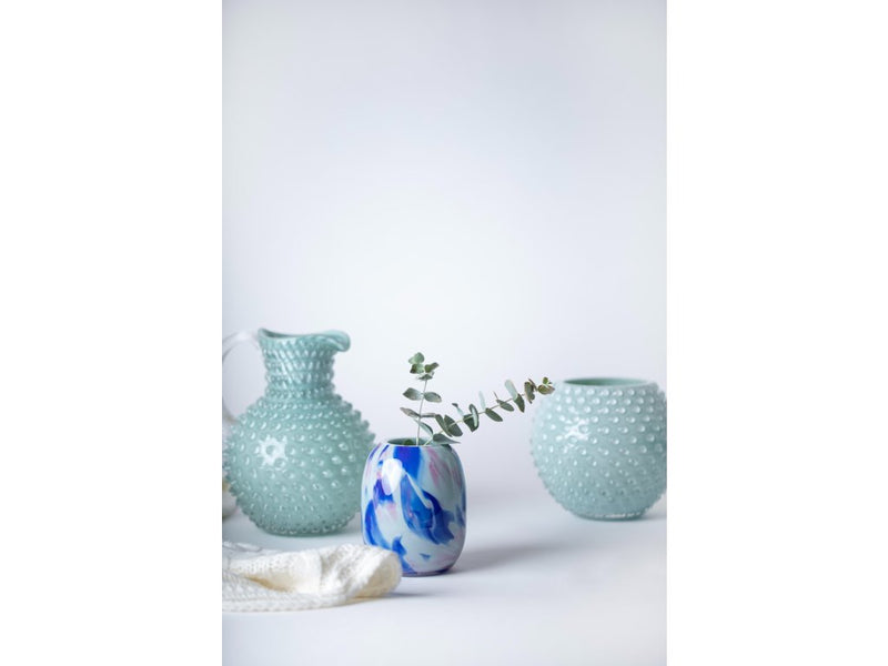Paris Hobnail Jug 2L Blue smoke