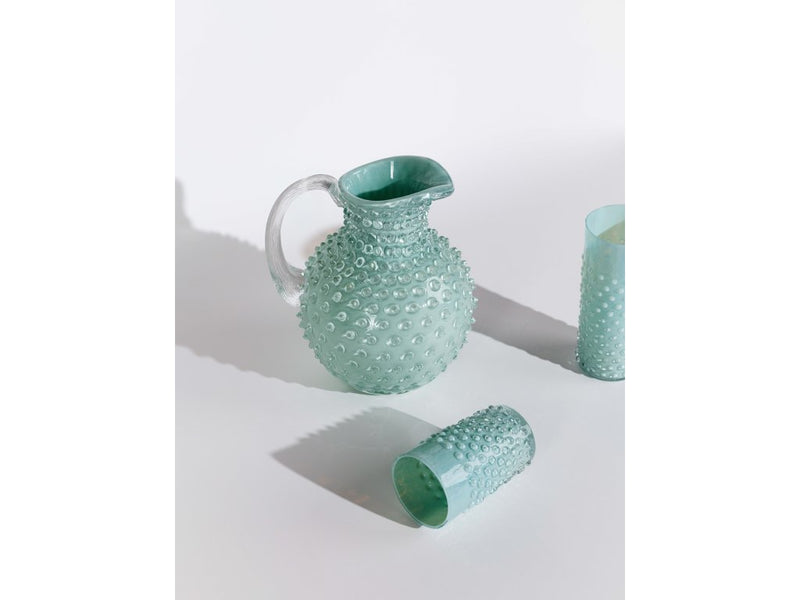 Paris Hobnail Jug 2L Blue smoke