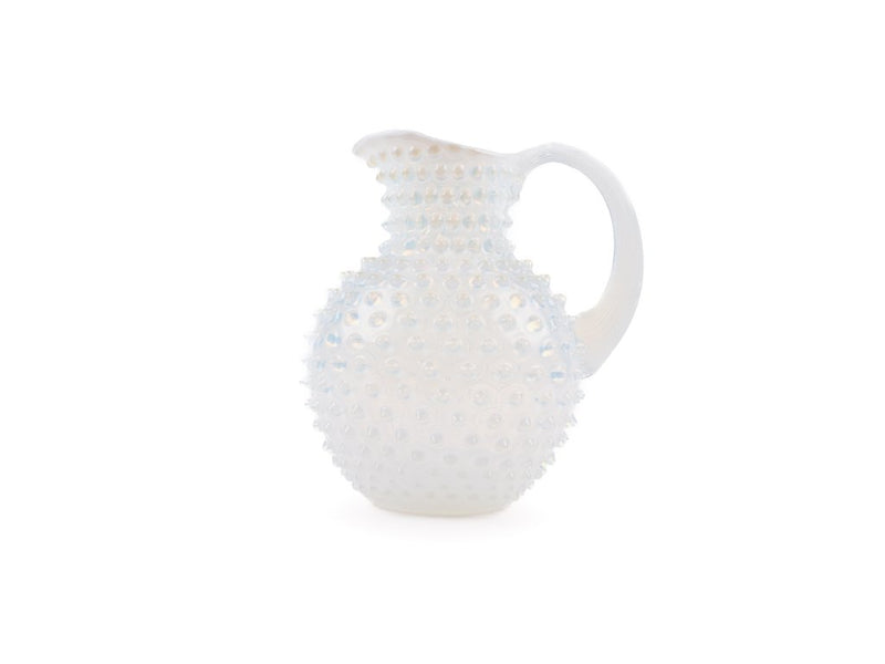 Opaline Paris Hobnail Jug 2L Creamy White