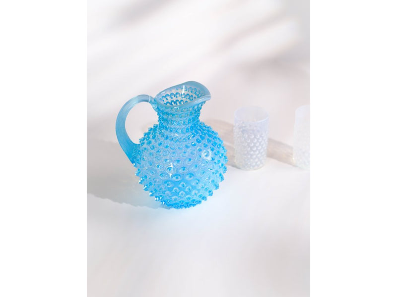 Opaline Paris Hobnail Jug 2L Pastel Blue