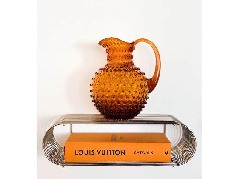 Paris Hobnail Jug 2L Amber
