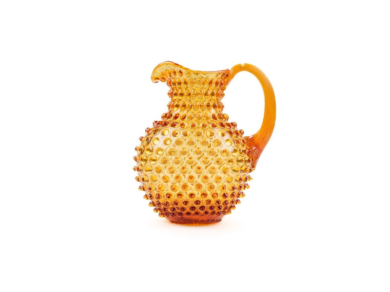 Paris Hobnail Jug 2L Amber