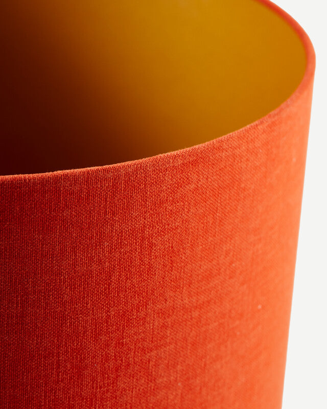 Soft Canvas Lamp Shade - S - Orange