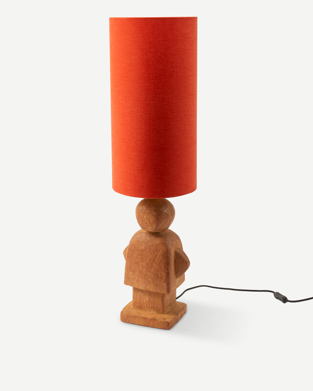 Soft Canvas Lamp Shade - S - Orange