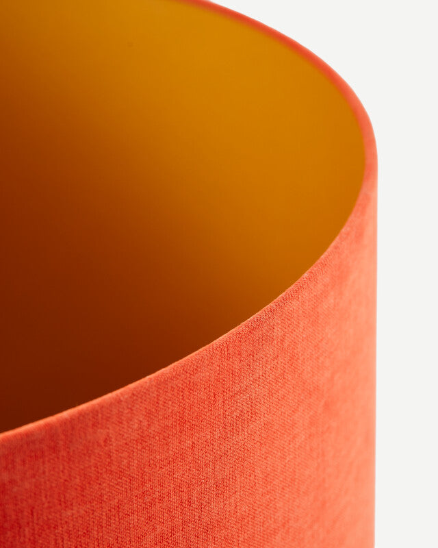 Abat-jour en toile souple - XL - Orange