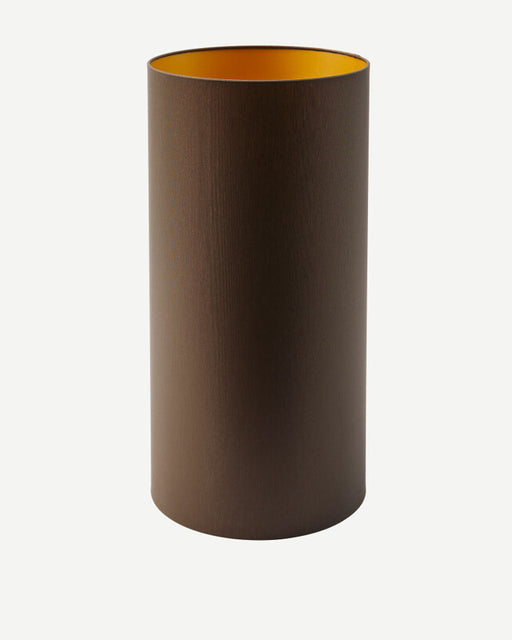 Soft Gloss Lamp Shade - S - Dark brown