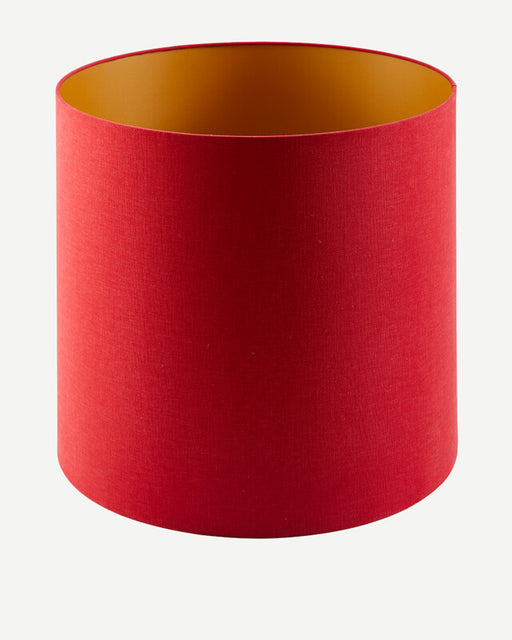 Soft Canvas Lamp Shade - XL - Coral red
