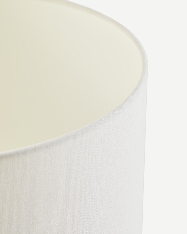 Soft Canvas Lamp Shade - S - White