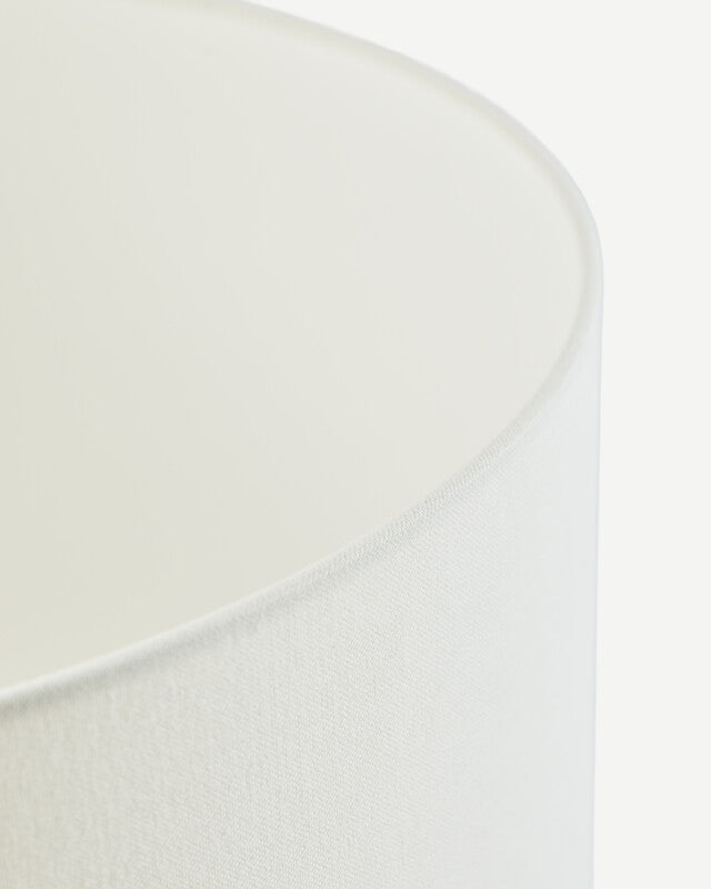 Abat-jour en toile souple - XL - Blanc