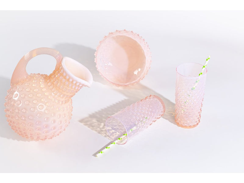 Paris Hobnail Jug 2L Scandi Mint