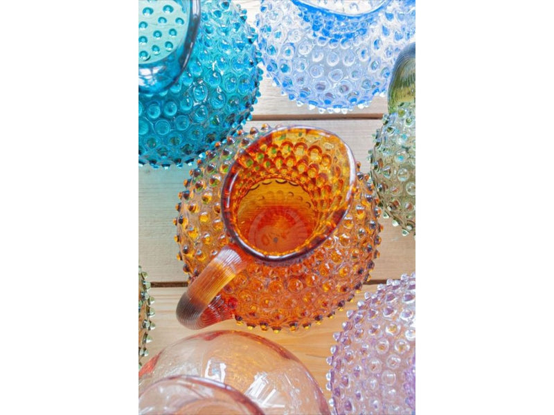 Paris Hobnail Jug 2L Amber